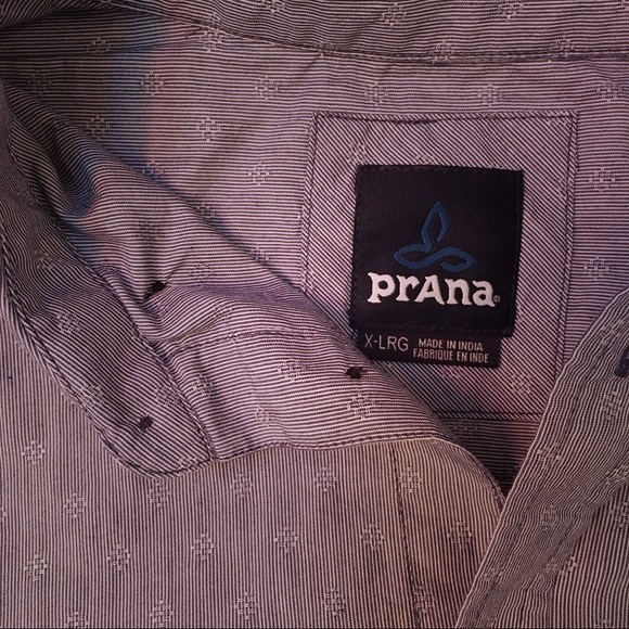 Men's prAna Button Down Shirt - Picture 3 of 3